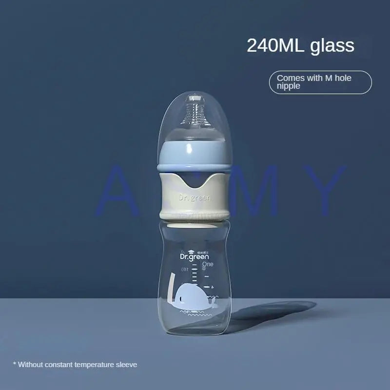 Dr.Green Glass Baby Bottle