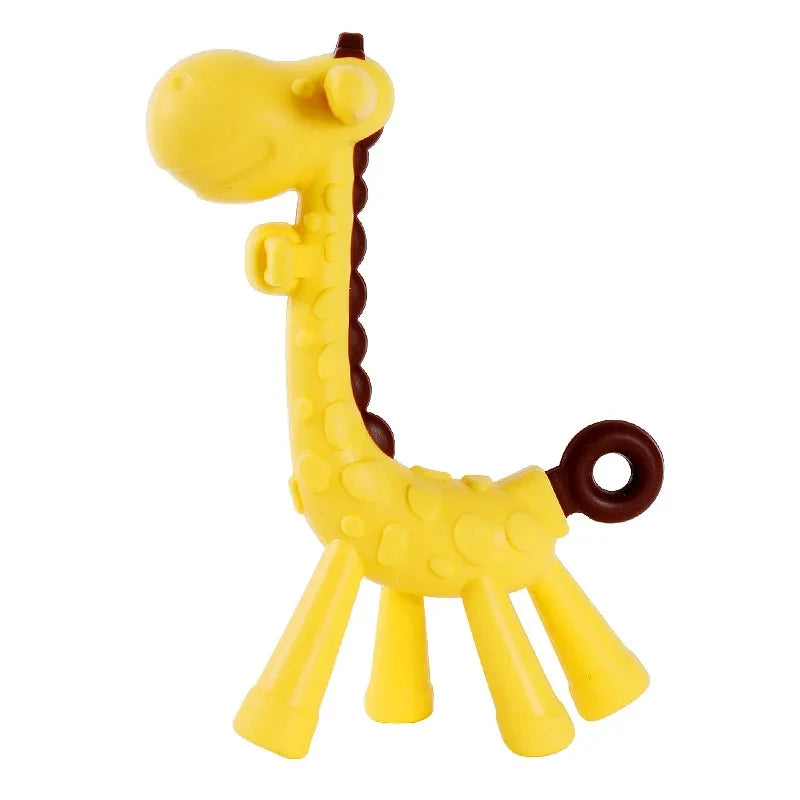 Baby Banana Silicone Teether Toothbrush
