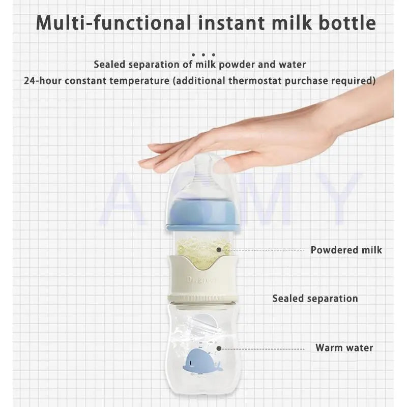 Dr.Green Glass Baby Bottle
